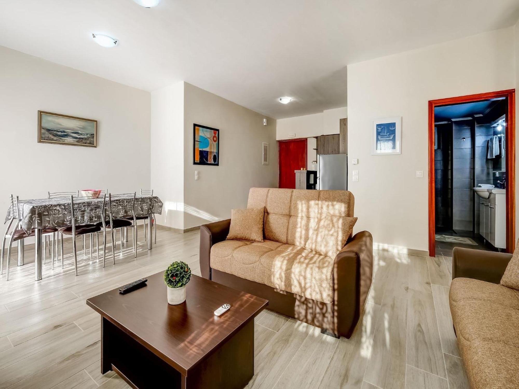 Seaview Studio In Beautiful Setting West From Chania Ravdhoukha Exterior photo