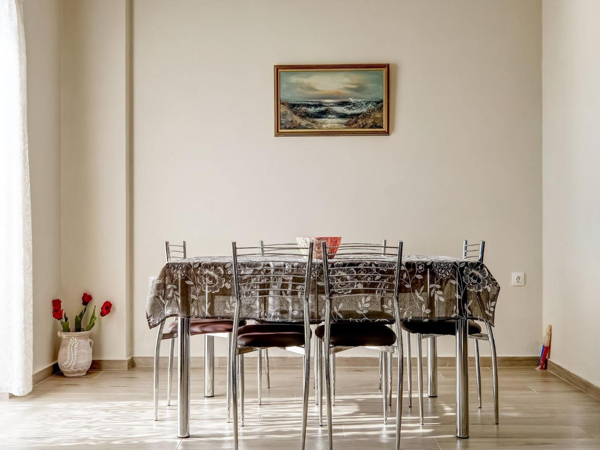 Seaview Studio In Beautiful Setting West From Chania Ravdhoukha Exterior photo